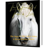 The Greatest of These is Love - The Saga of TKC Silver Sabre: A horse healing hearts.